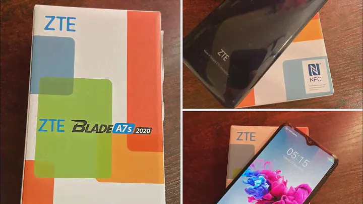 Распаковка телефона ZTE Blade A7s 2020 3/64