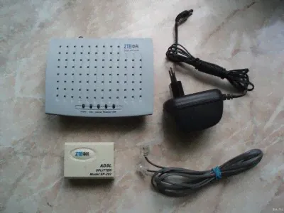 ADSL Modem (модем и роутер) ZTE ZXDSL 831AII СТРИМ ТВ.-0