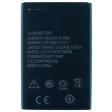 Li3714T42P3h765039 Аккумулятор ZTE Blade A5, A5 Pro, AF3, AF5