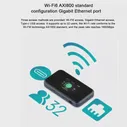 🛍 Новинка, ZTE MU5001U фрезерный роутер с SIM-картой, Мобильная точка доступа, Подключаемая к сети, гигабитная скорость, MU5001, 2,4 дюймовый сенсорный экран, батарея мАч