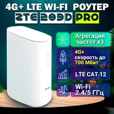 Для Дома и Дачи 3G 4G 4G+ LTE Модем - WiFi Роутер 2в1 ZTE MF289 289 289D под Безлимитный Интернет