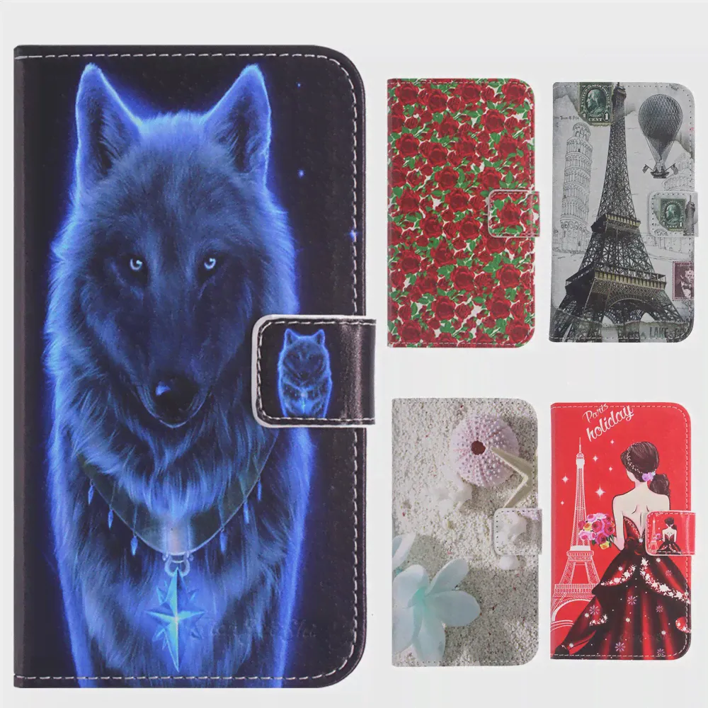 TienJueShi TPU Силиконовая Защита Модный Кожаный Чехол Для Телефона ZTE Blade A6 A610 L5 Plus Чехол В Виде Ракушки Кошелек Etui Skin