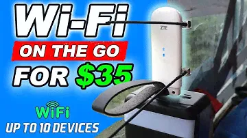 Cheap &  Portable 4G LTE Modem ZTE MF79U Complete Review, Setup & Testing