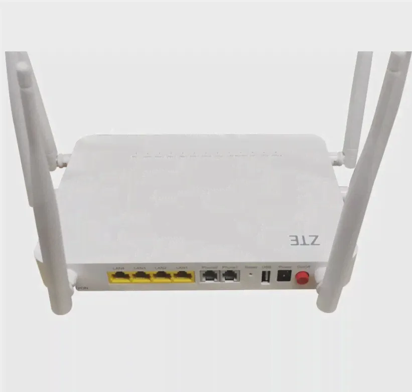 ZTE ZXHN F680 GPON ONU роутер 1GE + 3FE + 2 кастрюли + USB + 2,4g & 5g двухдиапазонный Wi-Fi четыре сетевых порта оптическая миграция cat (art.: 3920c06f0af8b)-0