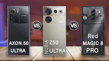 Axon 50 Ultra Vs Nubia Z50 Ultra Vs Red Magic 8 Pro