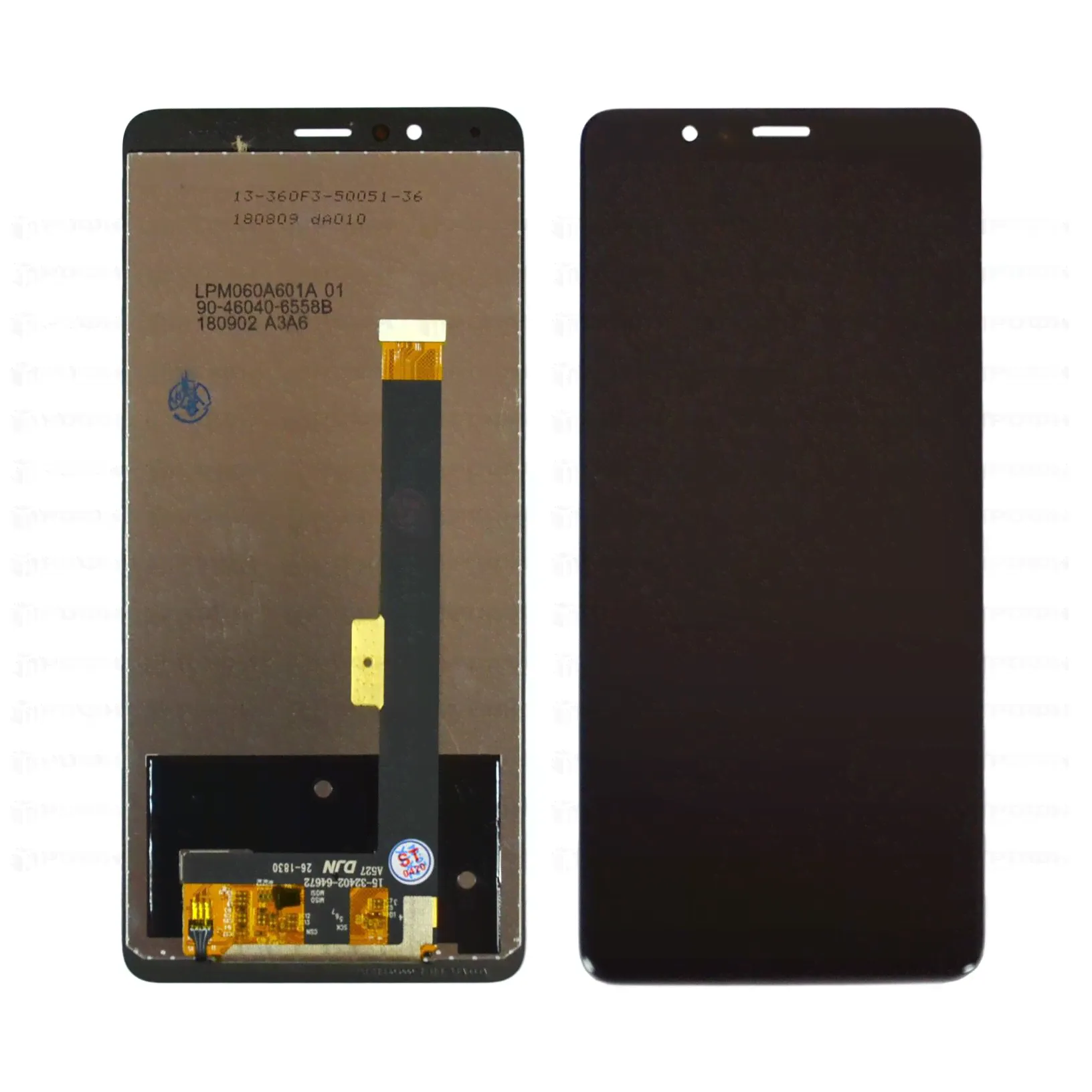 Дисплей ZTE Nubia Red Magic+тачскрин (черный)