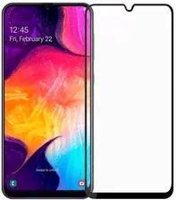 Стекло защитное для ZTE Blade A5 2020, FullGlue, черное, OEM