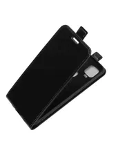 Brodef Flip вертикальный эко кожаный чехол книжка ZTE Blade V2020 черный