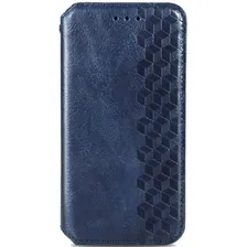 Чехол (книжка) ZTE Blade A7S 2020, GETMAN Cubic, Синий