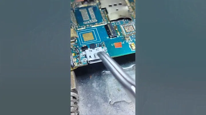 How to replace micro USB charging port #mobile