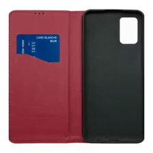 Чехол (книжка) ZTE Blade V2020 Smart, Leather Case Fold, Темно-Красный, Красный