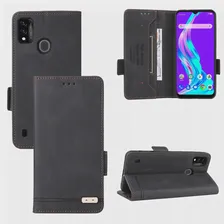 Для ZTE Blade A51 Fusion Флип-кошелек из Искусственной Кожи С Магнитной Пряжкой Чехол Для телефона ZTE BladeA51 A 51 С защитой От Падения
