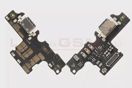 Шлейф для ZTE Blade 20 Smart (плата) разъем зарядки/микрофон